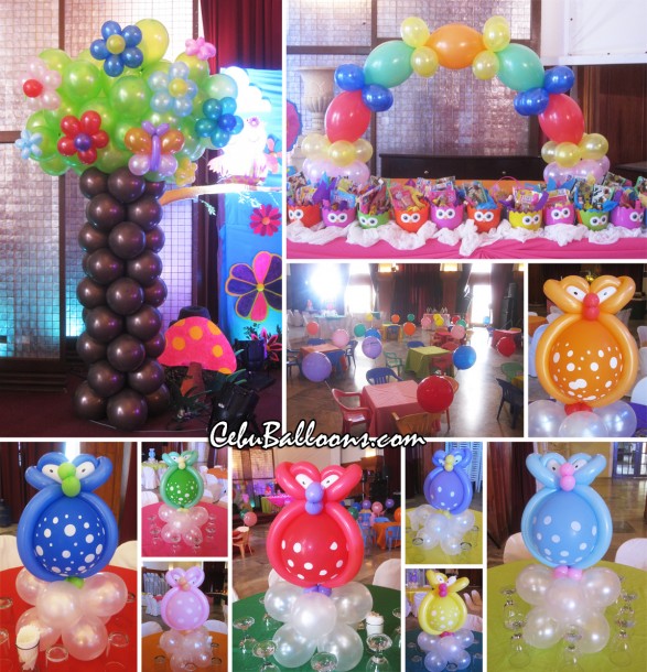 Whimsical Owl Balloon Decoration Package at Cebu Provincial Capitol