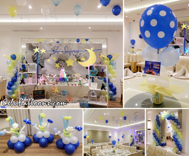 The Little Prince Balloon Decoration Setup at Tsay Cheng Restaurant