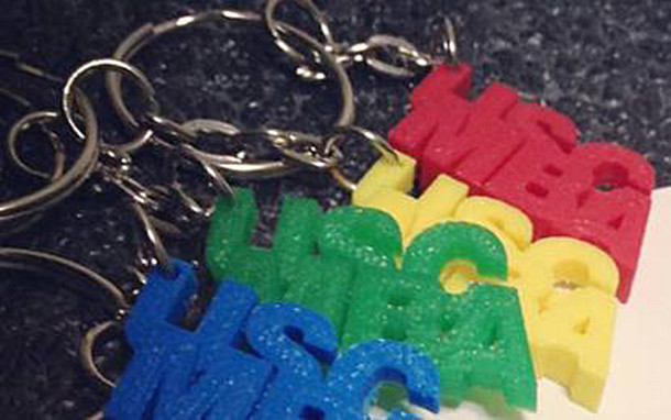 3D Keychains - Mid Size