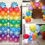 Colorful Assorted Balloons for Little Pony Birthday at Villa Lara Jubay Liloan