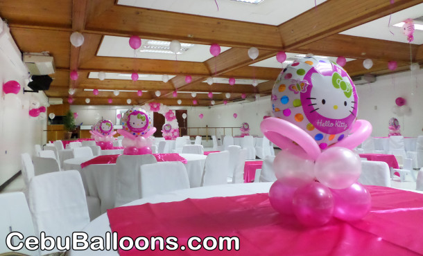 Ceiling Balloons at St Joseph Hall Sacred Heart Center