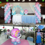 Disney Princess Balloon Decors with Styro Standee at Orosia Food Park Consolacion