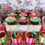 Cath Kidston Theme Cupcakes