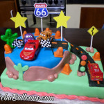 Disney Cars theme Birthday Cake