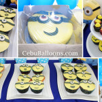 Minions Cake, Cupcakes, Mini Cupcakes & Cake Pops