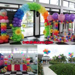 Customized Colorful HI-5 Balloon Package at Amara Clubhouse