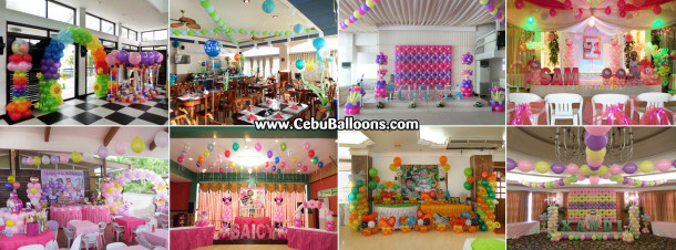 Composite Image of Cebu Balloons Bongga Package