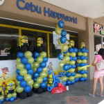 Lisa check the Balloons at Cebu Happyworld Playhouse