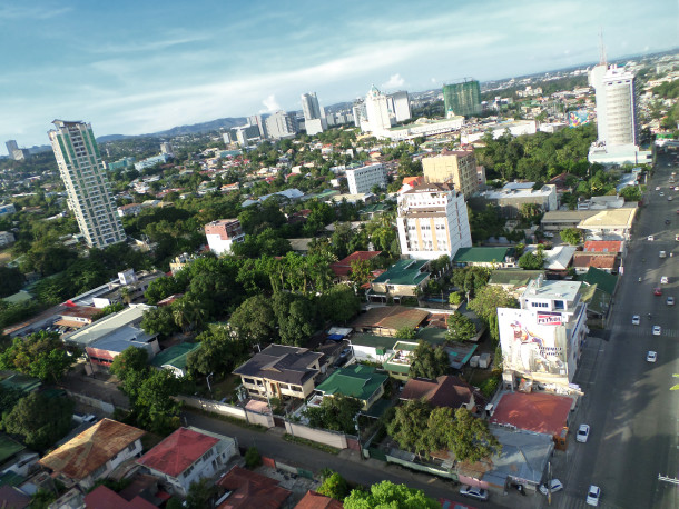 View of Metro Cebu at Golden Peak Hotel