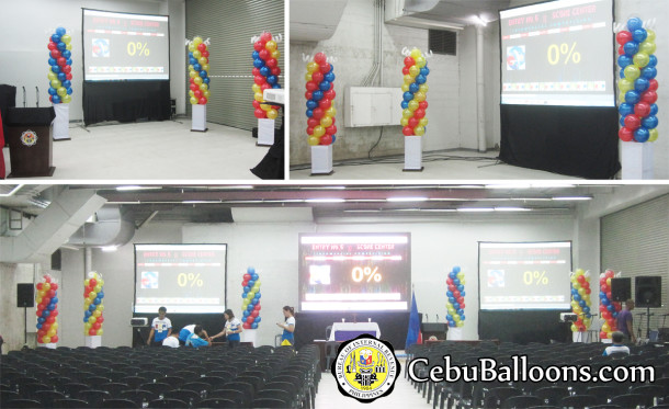 Balloon Decoration for BIR at SM Trade Hall