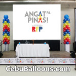 Balloon Pillars for BIR’s Angat Pa Pinas 2015 Campaign at SM-Cebu