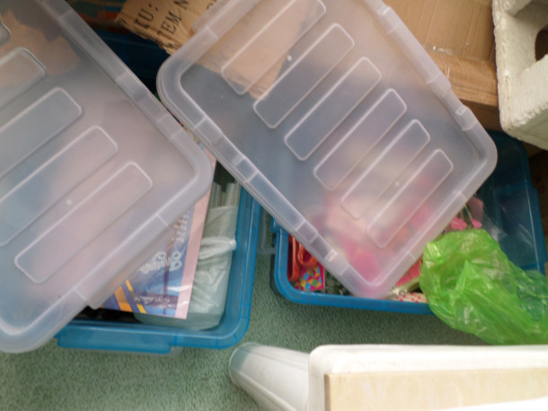 Stackable Boxes Opened