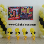 Balloon Decors for a Cum Laude and 60th Birthday at Bayswater Clubhouse
