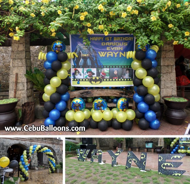 Batman Decoration & Party Package at Fort San Pedro
