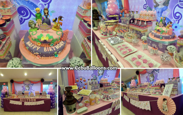 Composite - Sofia the First Dessert Buffet at Abuhan South