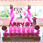 Hello Kitty Balloon & Party Supplies Setup at Paradise Events Pavilion