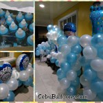 Balloons for a Christening in Lapulapu