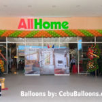 40ft x 16ft Balloon Border for AllHome Grand Opening