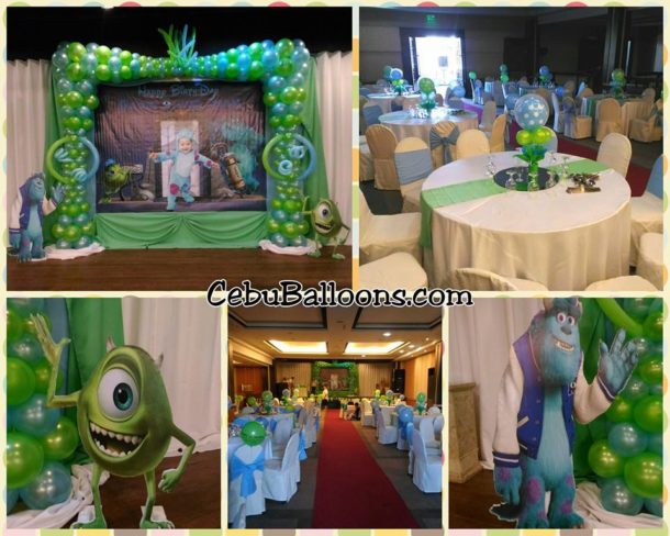 Monster's University Balloon Border & other designs