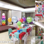 Colorful Ice Cream Balloons for a Boy's Birthday Party at Mandarin Plaza Hotel