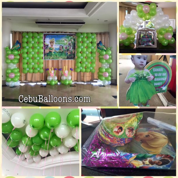 Tinkerbell Fairy Balloon Decorations at Sugbutel
