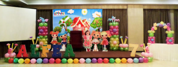 Lalaloopsy Party at the luxurious Mandarin Hotel