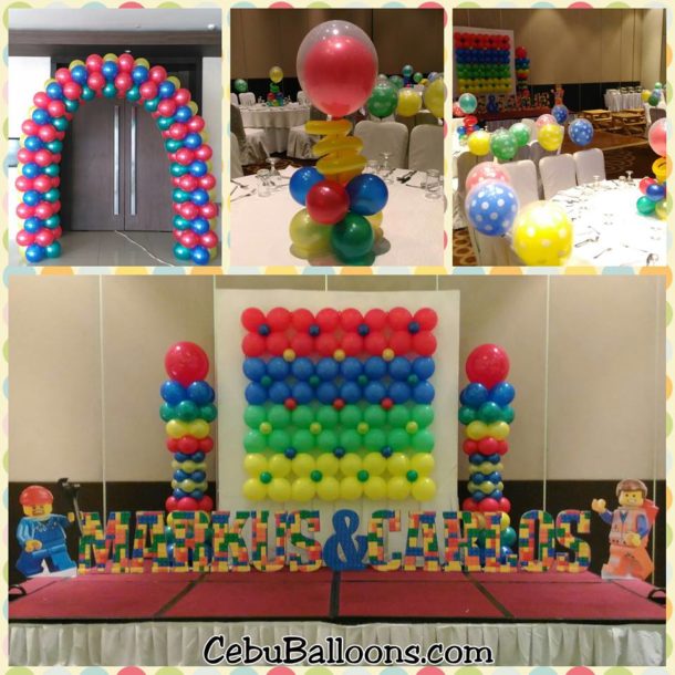 Lego-themed Styrocrafts and Balloons at Cebu GrandCon