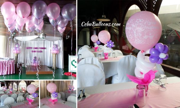 's Pink and Purple Balloons at Royal Concourse