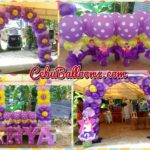 Fairy-themed decorations (Balloons and Styrocrafts)