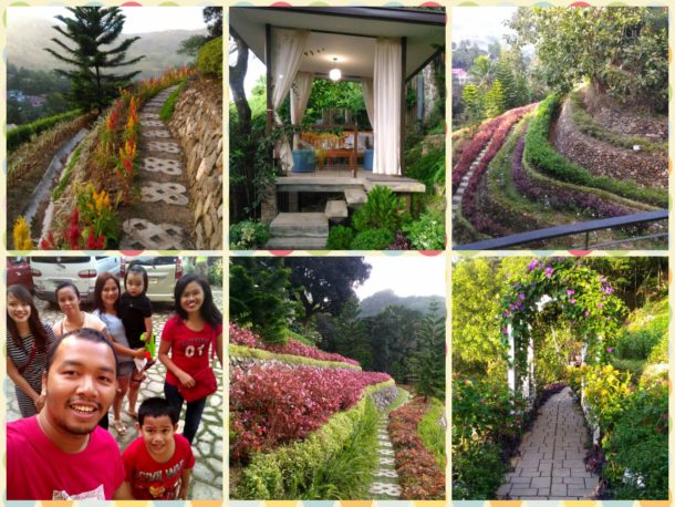 Family at Terrazas de Flores in Busay