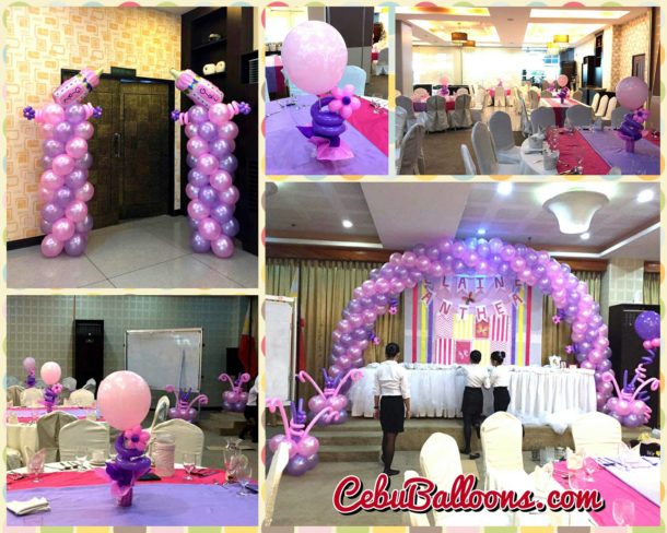 Pink & Purple Decors at Diamond Suites Cebu