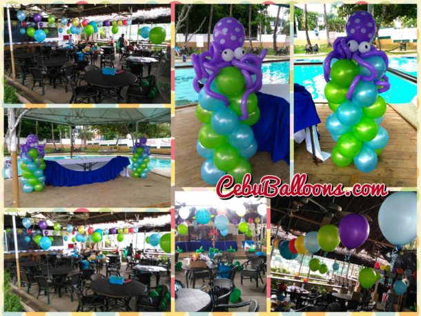 Under the Sea Balloon Decors at Sandtrap (Banilad Sports Club)