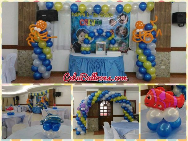 Calvin's 1st Birthday (Under the Sea)