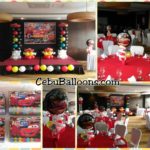 Disney Cars theme Balloon Setup at Badian Function Room