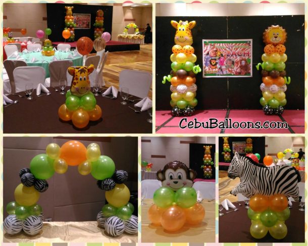 Safari-themed Decors at Bantayan Hall