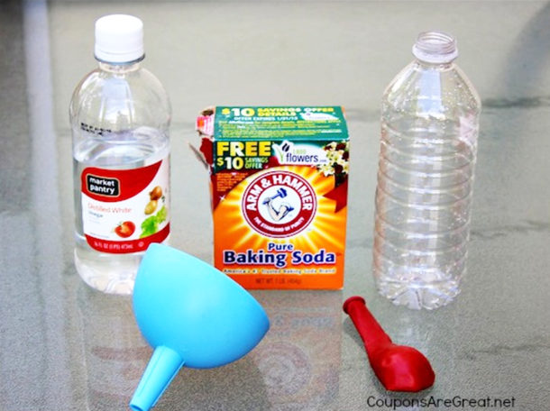 Baking Soda and Vinegar Experiement