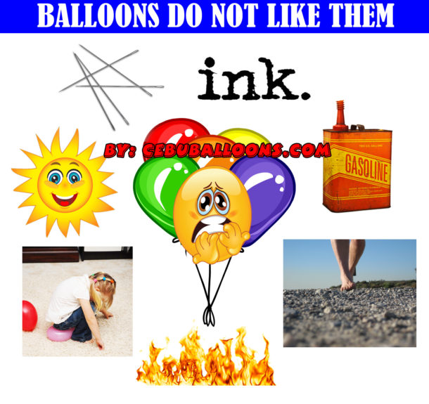 Balloons do not like