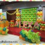 Safari-themed Balloon Decors for Alexa
