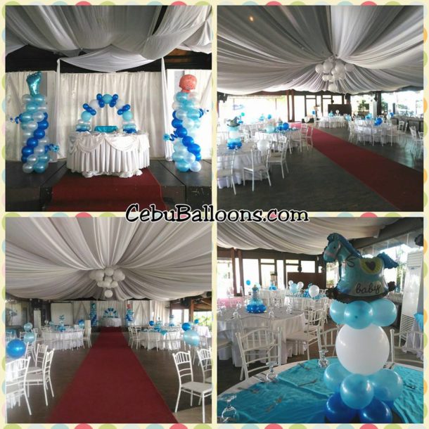 Balloon Decors for a Christening Party at Beverly View