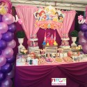 Disney Princess Dessert Buffet with Balloons