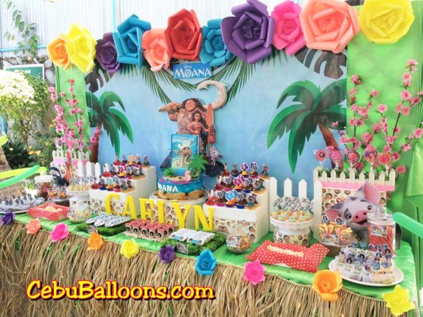 Caelyn's Moana Dessert Buffet