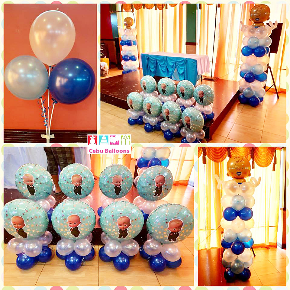 Balloon Decors for a Boss Baby Party at Hannahs