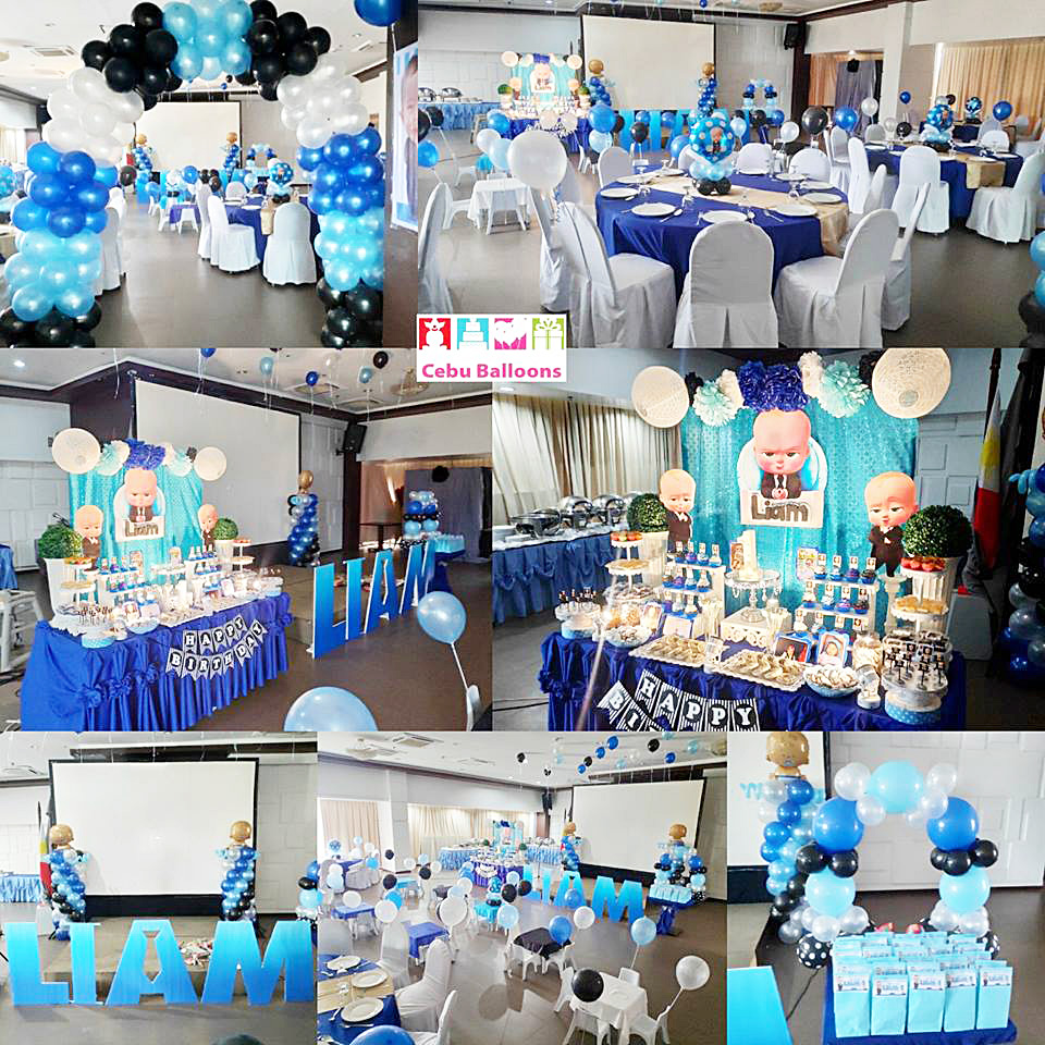 Boss Baby (Sulit Decor C, Dessert Buffet and Letter Standees) at Cityscape Hotel