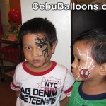 Face painting at Jolibee