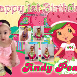 Andy Pearl 1st Birthady (Strawberry Shortcake)