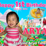 Arya (Osita Talaver) 1st Birthday (Candyland)