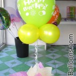 Balloon Centerpiece (Lime)