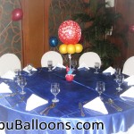 Balloon Centerpiece at Casino Espanol