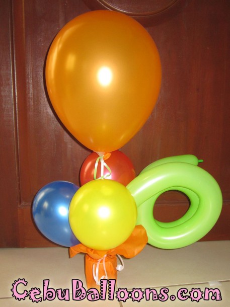 Balloon Centerpiece (Simple)
