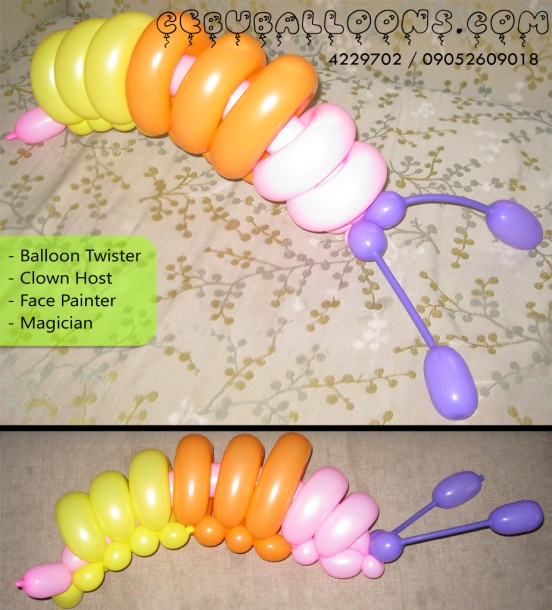 Balloon Twisting (Caterpillar)